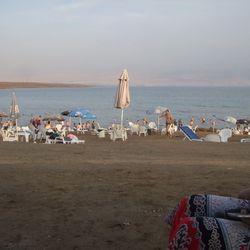And the 'swimming' beach