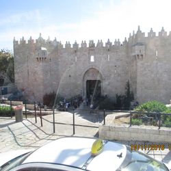 And of course there's nothing new about walls and gates in the Holy Land.