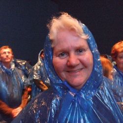 Ready for the drenching