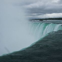 Over the edge of Horseshoe Falls