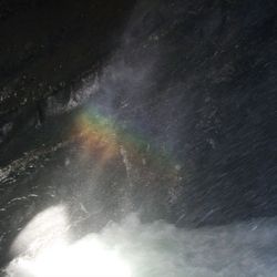 There's always a rainbow - provided the sun is shining