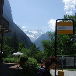 Wait at the bus stop - it'll be on time!