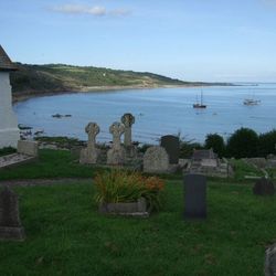 The graveyard - St Peter's, Coverack