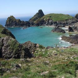Approaching Kynance Cove