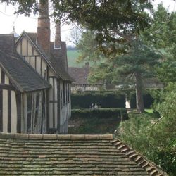 Ightham Mote, Gables and Chimneys