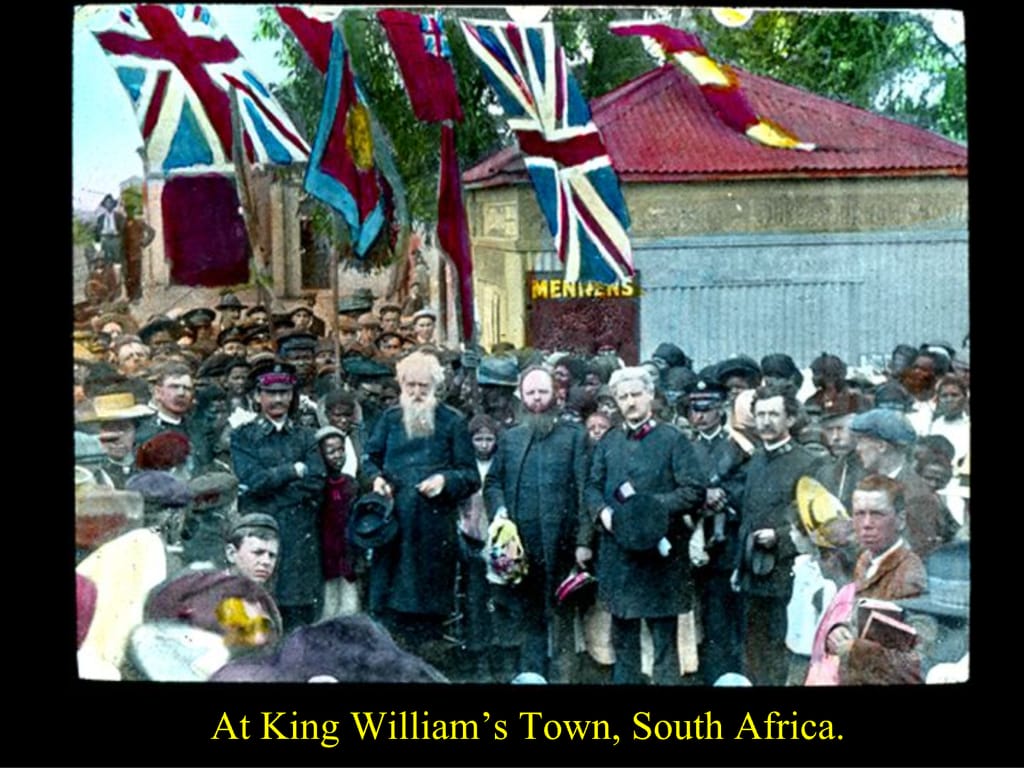 At King William’s Town, South Africa.